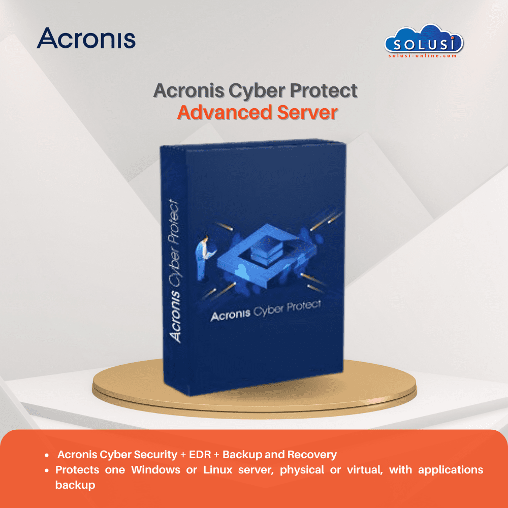 Acronis Cyber Protect Advanced Server Subscription License, 1 Year