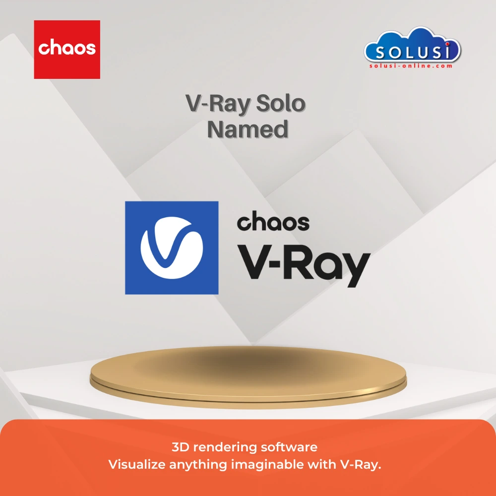 Solusi Online - Chaos V-Ray Solo (Named, Annual)